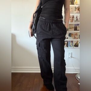 Garage black Cargo sweats
